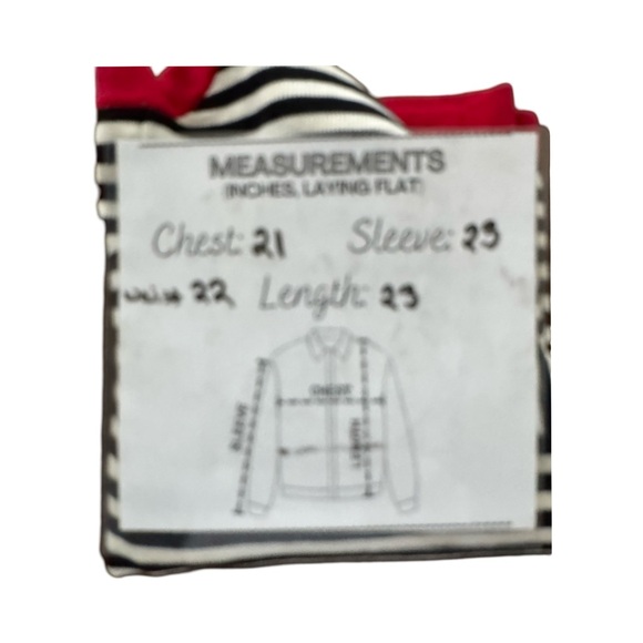 VTG Norton Studio Nautical Button Front Cardigan Long Sleeve Size Large - Picture 8 of 8